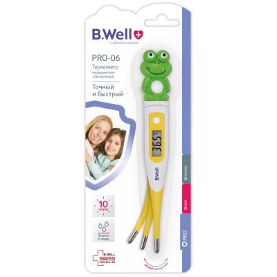 Nhiệt kế điện tử B.Well Swiss PRO-06 (hình ếch)